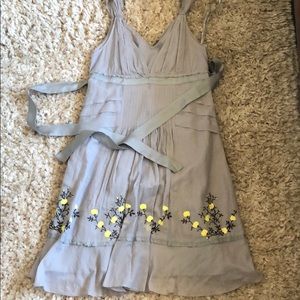 Lithe Anthropologie Dress silk cotton size 10